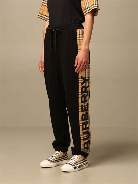 burberry logo pants